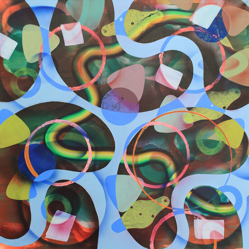 100 x 100 cm, oil on canvas, 2014