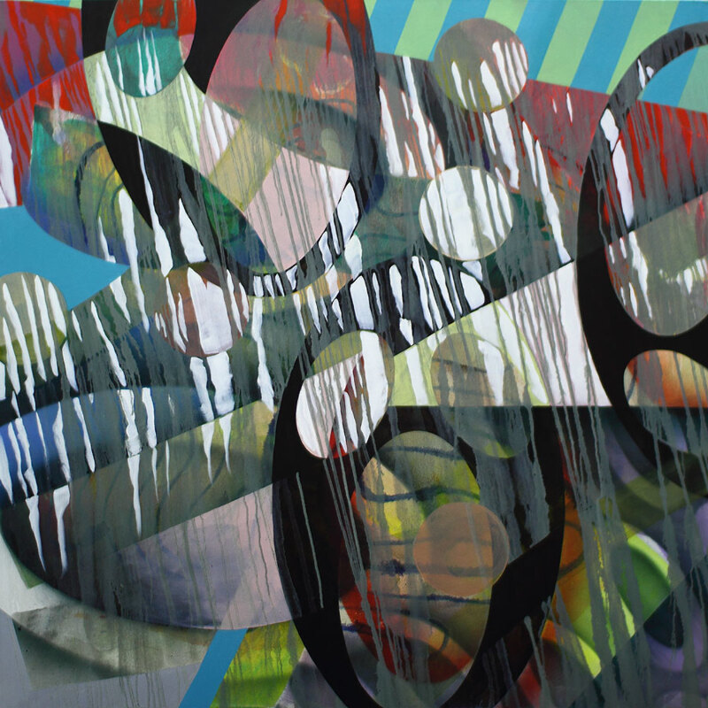 100 x 100 cm, oil on canvas, 2014