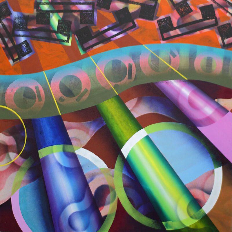 100 x 100 cm, oil on canvas, 2014