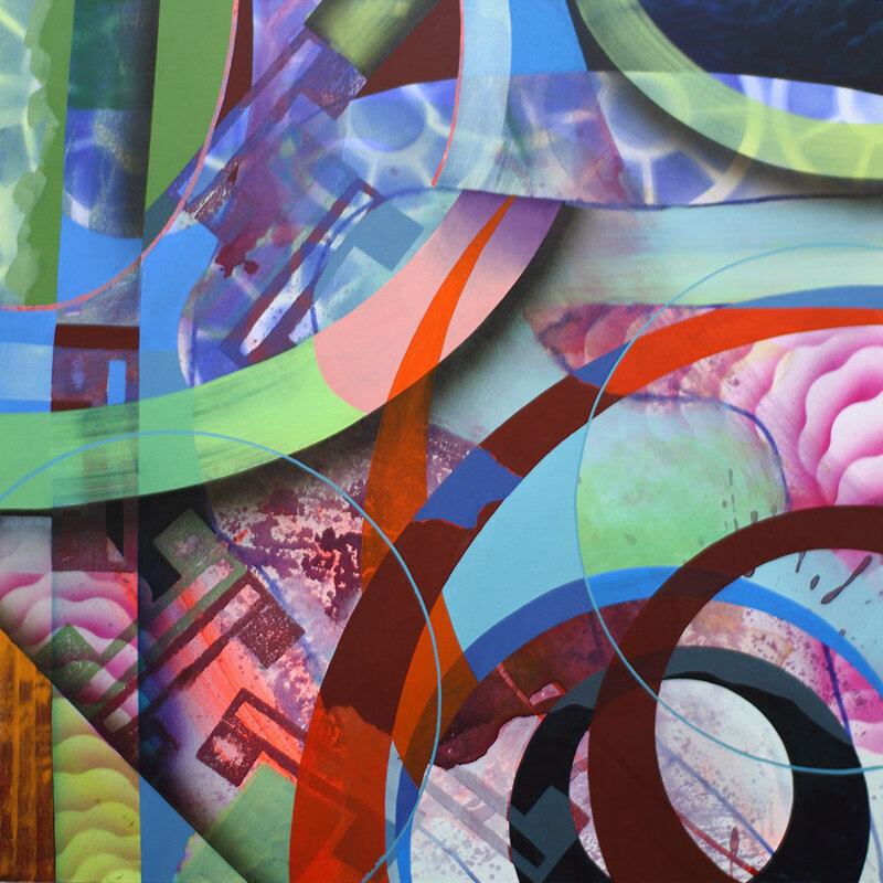 100 x 100 cm, oil on canvas, 2014