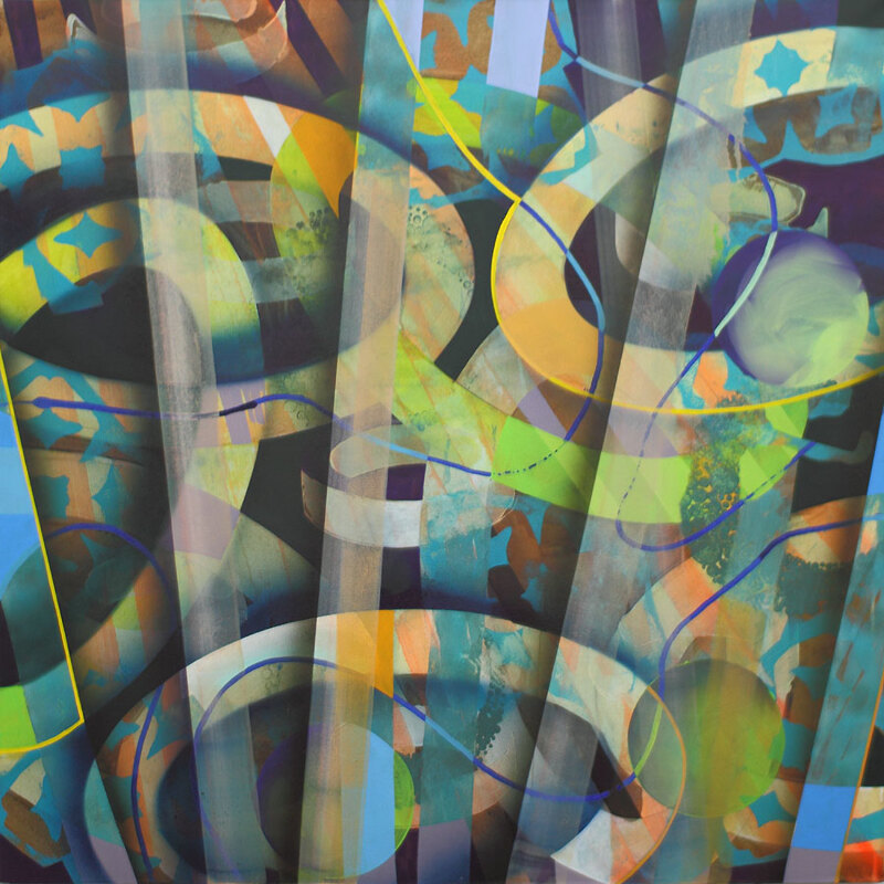 100 x 100 cm, oil on canvas, 2014