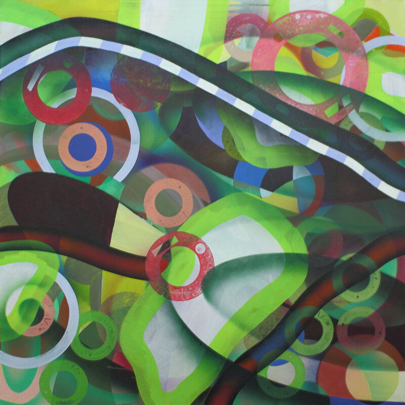 100 x 100 cm, oil on canvas, 2014