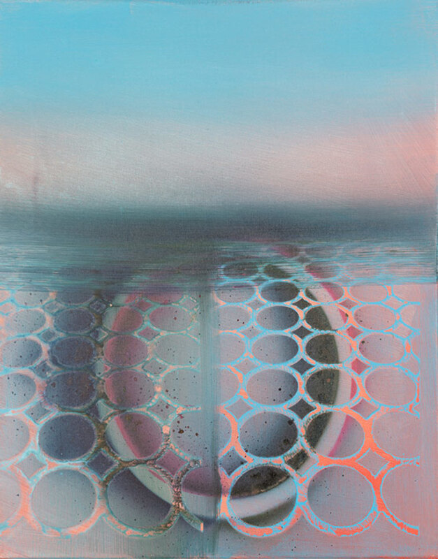 40 x 60 cm, Acryl, Tusche auf Nessel, 2017