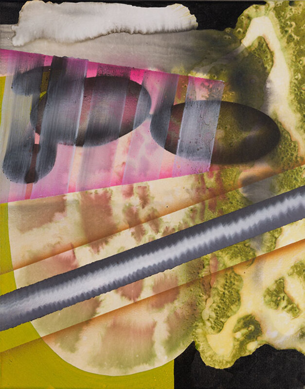 40 x 60 cm, Acryl, Tusche auf Nessel, 2017