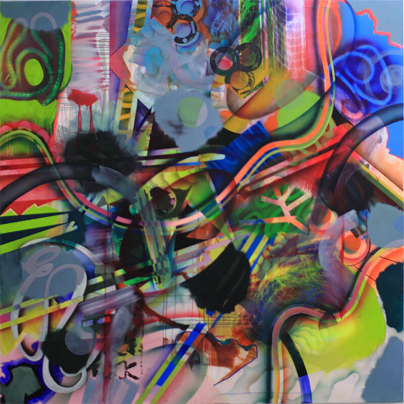 230 x 230 cm, oil on canvas, 2012