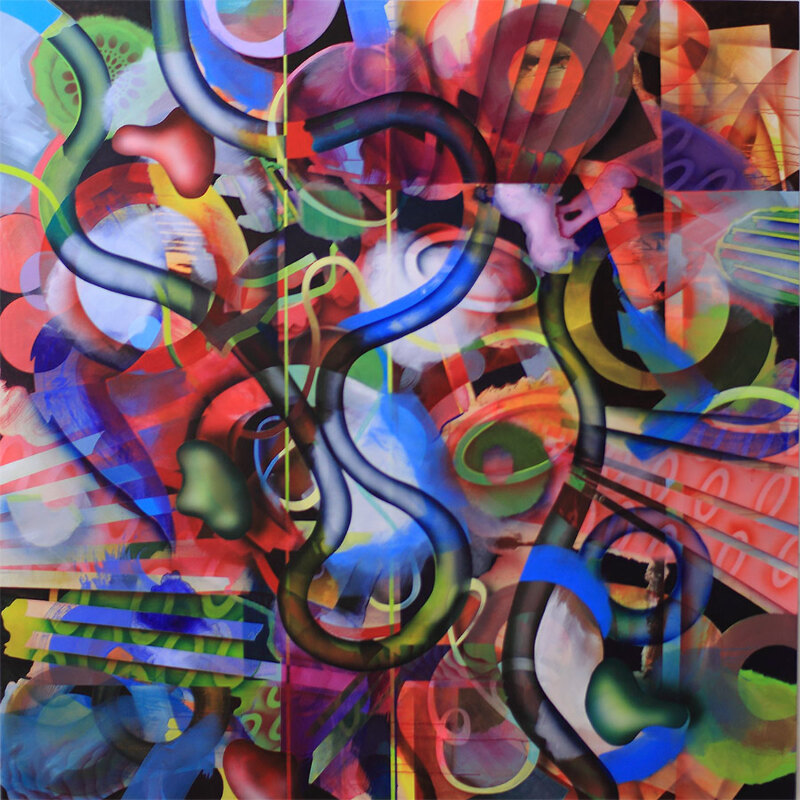 230 x 230 cm, oil on canvas, 2012