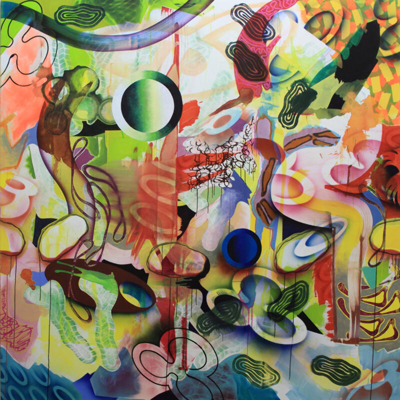 230 x 230 cm, oil on canvas, 2012